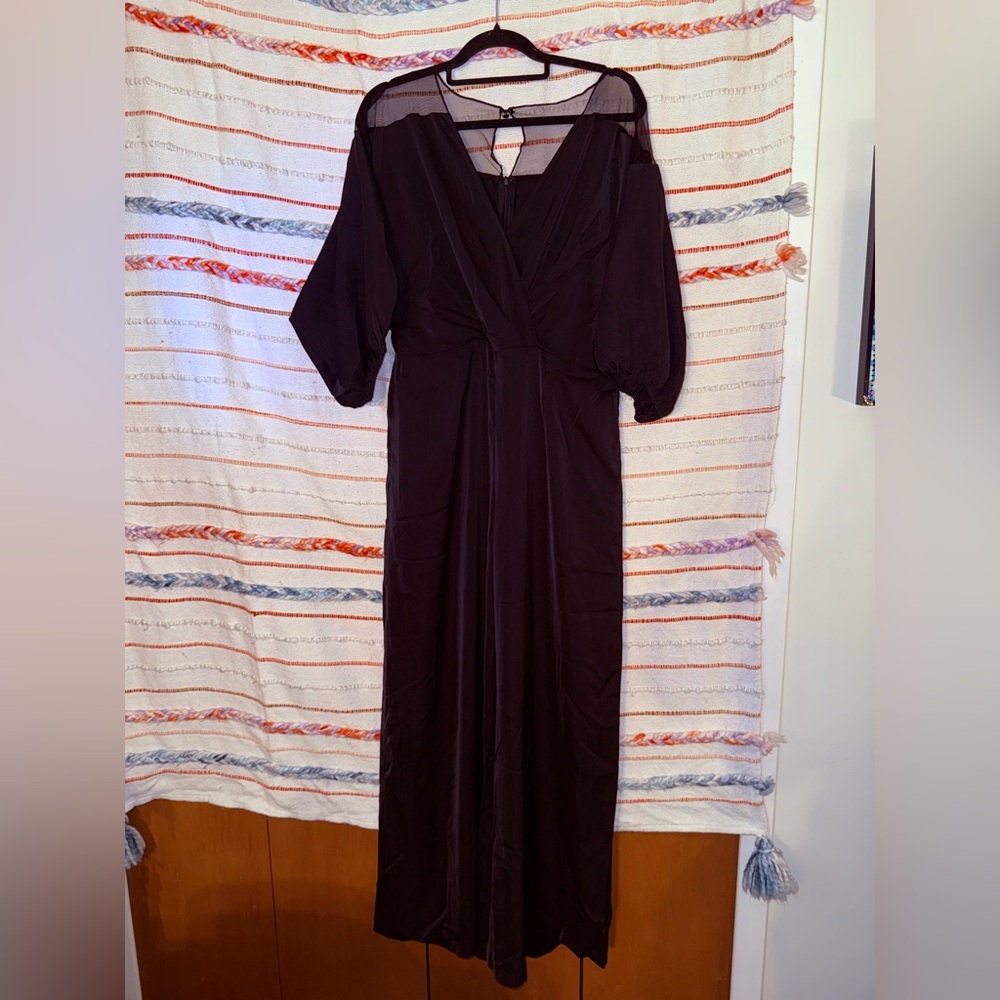 Elegant Black Jumpsuit - Large‎ - New